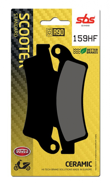 SBS - placute frana 159HF [761HF] - Scooter [Ceramic] [1]
