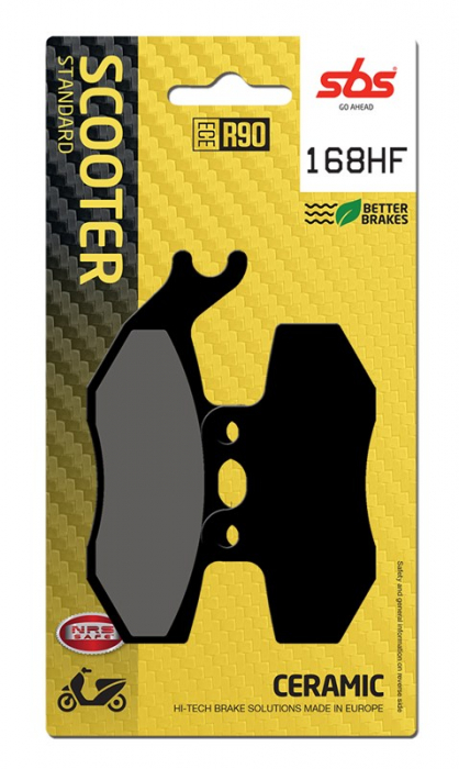 SBS - placute frana 168HF [774HF] - Scooter [Ceramic] [1]