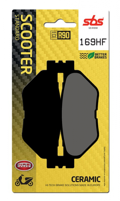 SBS - placute frana 169HF [768HF] - Scooter [Ceramic] [1]