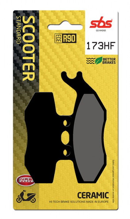 SBS - placute frana 173HF [780HF] - Scooter [Ceramic] [1]