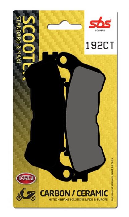 SBS - placute frana 192CT - Scooter [Carbon / Ceramic] [1]