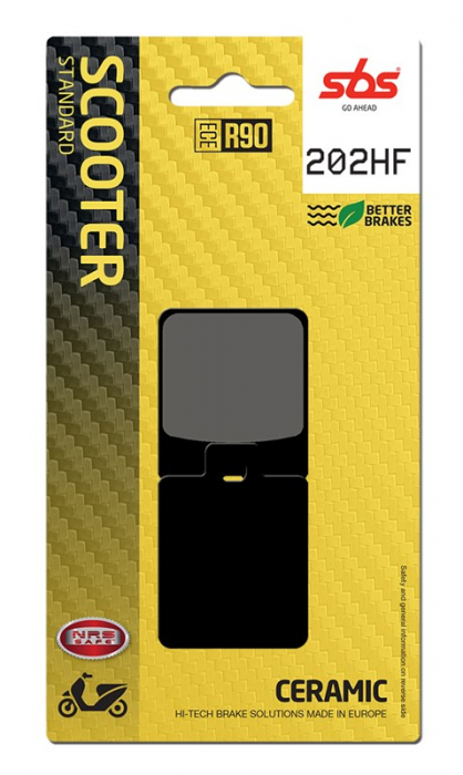 SBS - placute frana 202HF - Scooter [Ceramic] [1]