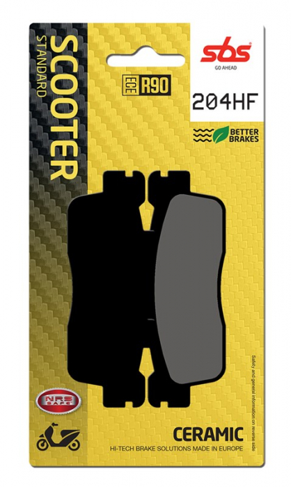SBS - placute frana 204HF - Scooter [Ceramic] [1]