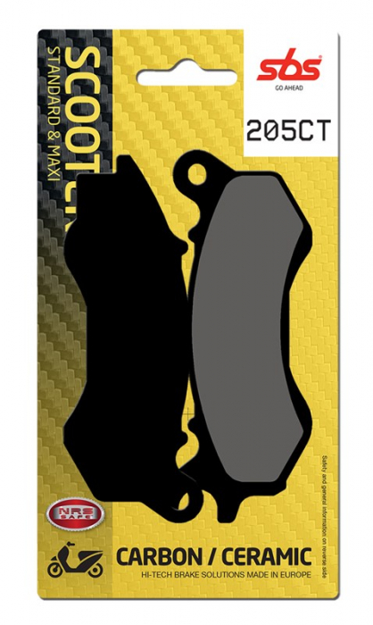 SBS - placute frana 205CT - Scooter [Carbon / Ceramic] [1]