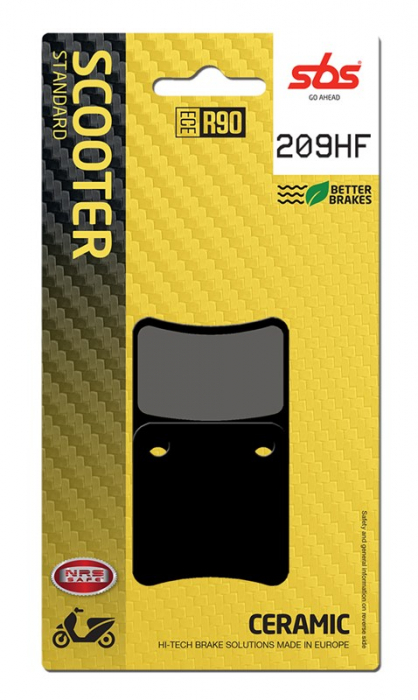 SBS - placute frana 209HF - Scooter [Ceramic] [1]