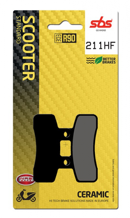 SBS - placute frana 211HF - Scooter [Ceramic] [1]