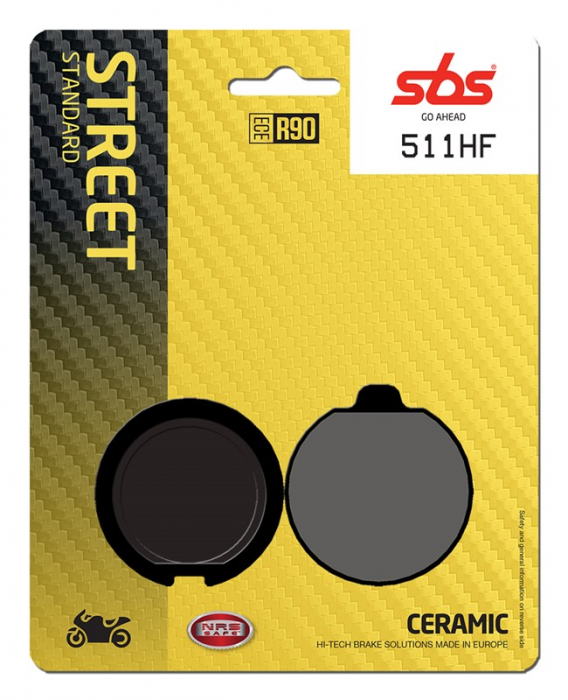 SBS - placute frana 511HF - Street [Ceramic] [1]