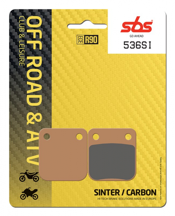 SBS - placute frana 536SI - Offroad & ATV [Sinter / Carbon] [1]