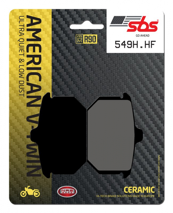 SBS - placute frana 549H.HF - American V-Twin [Ceramic] [1]