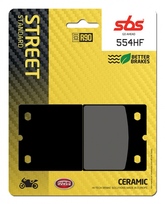 SBS - placute frana 554HF - Street [Ceramic] [1]
