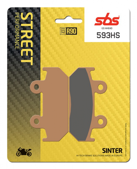 SBS - placute frana 593HS - Street [Sinter] [1]
