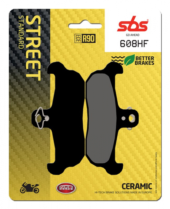 SBS - placute frana 608HF - Street [Ceramic] [1]