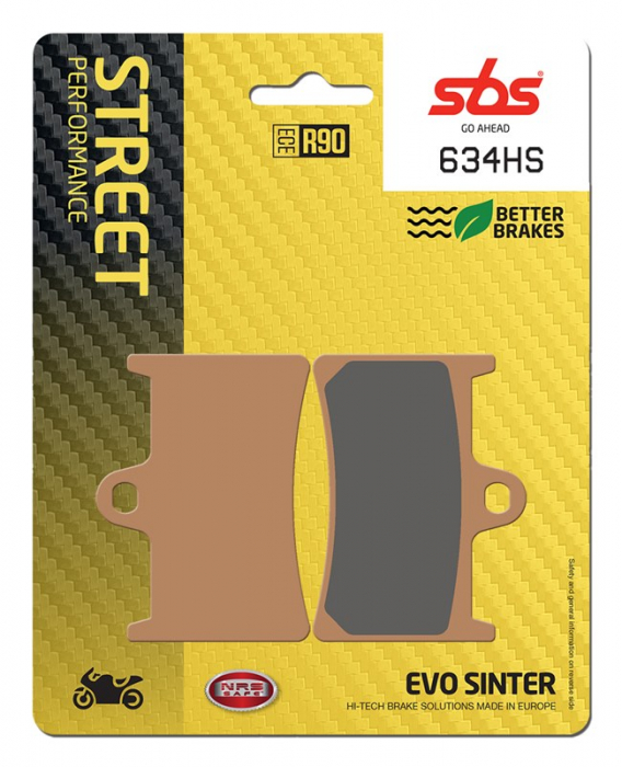 SBS - placute frana 634HS - Street [Sinter] [1]