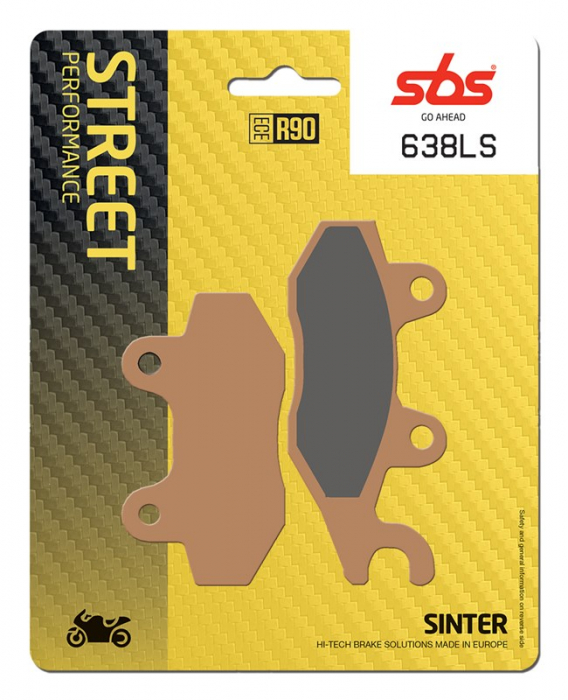 SBS - placute frana 638LS - Street [Sinter] [1]