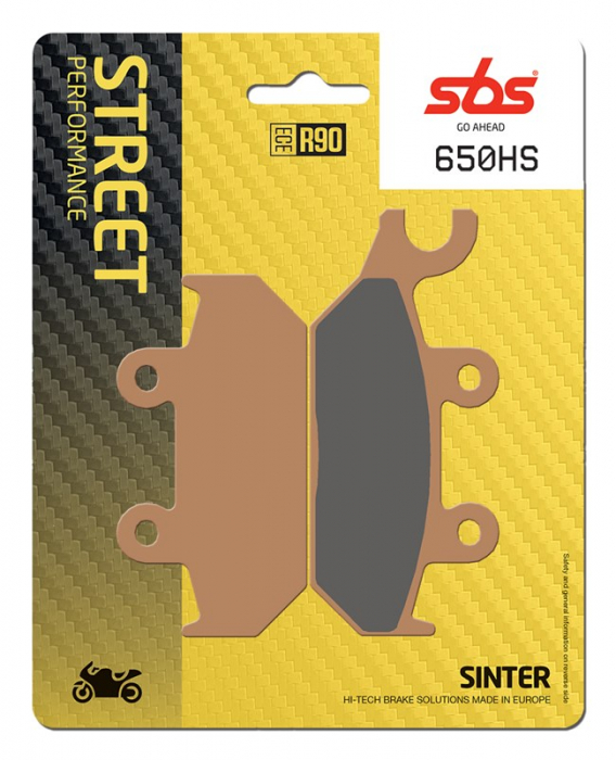 SBS - placute frana 650HS - Street [Sinter] [1]