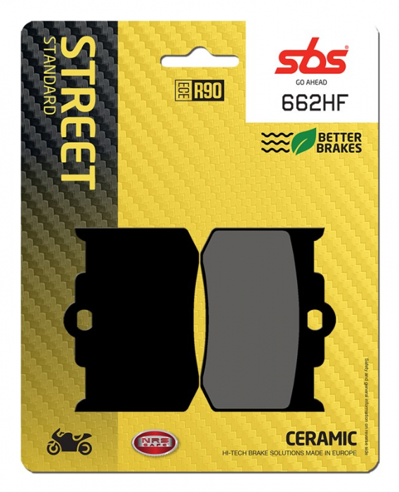 SBS - placute frana 662HF - Street [Ceramic] [1]