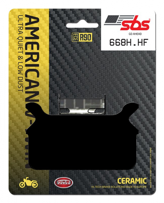 SBS - placute frana 668H.HF - American V-Twin [Ceramic] [1]