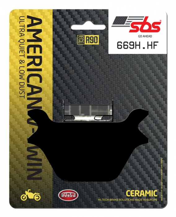 SBS - placute frana 669H.HF - American V-Twin [Ceramic] [1]