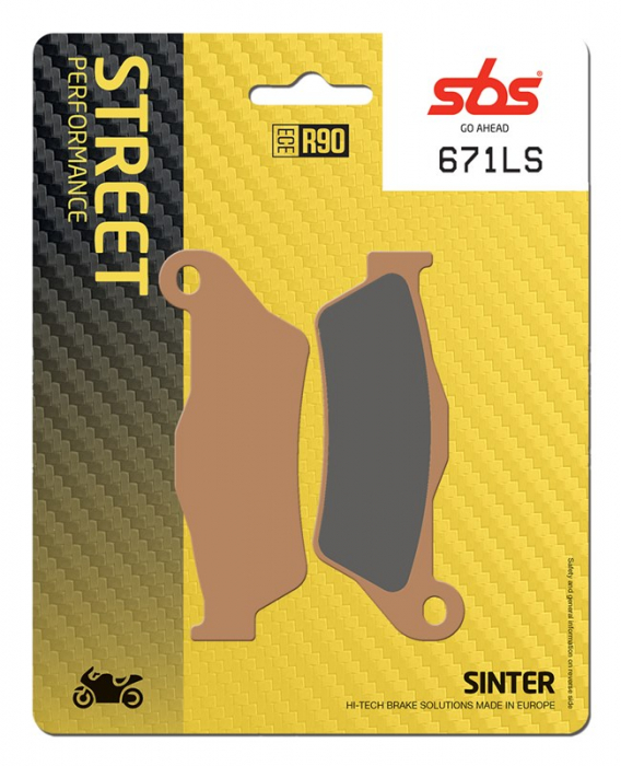SBS - placute frana 671LS - Street [Sinter] [1]