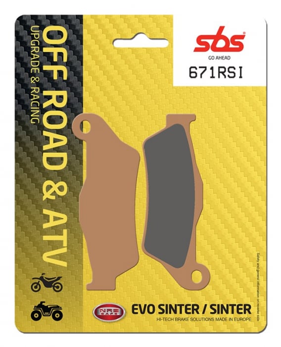 SBS - placute frana 671RSI - Offroad & ATV [Evo Sinter / Sinter] [1]