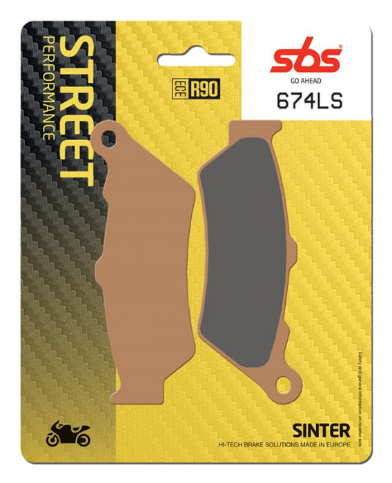 SBS - placute frana 674LS - Street [Sinter] [1]