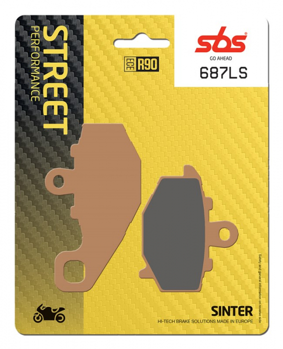 SBS - placute frana 687LS - Street [Sinter] [1]