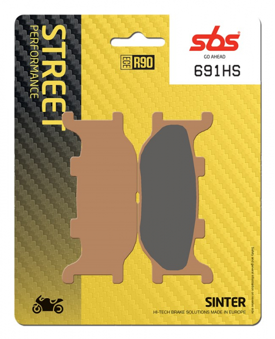 SBS - placute frana 691HS - Street [Sinter] [1]