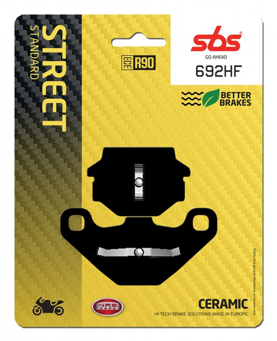 SBS - placute frana 692HF - Street [Ceramic] [1]