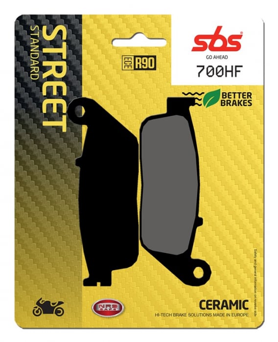 SBS - placute frana 700HF - Street [Ceramic] [1]