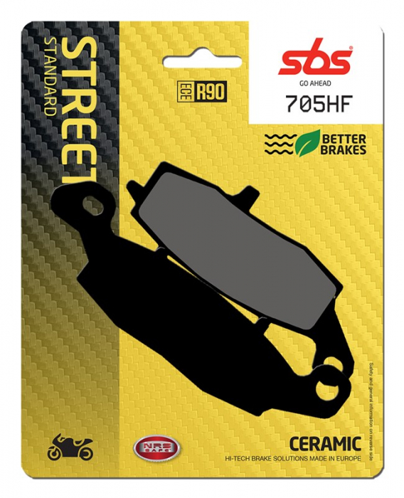 SBS - placute frana 705HF - Street [Ceramic] [1]