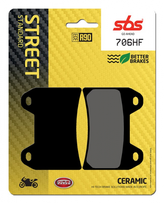 SBS - placute frana 706HF - Street [Ceramic] [1]