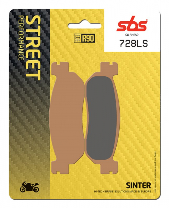 SBS - placute frana 728LS - Street [Sinter] [1]