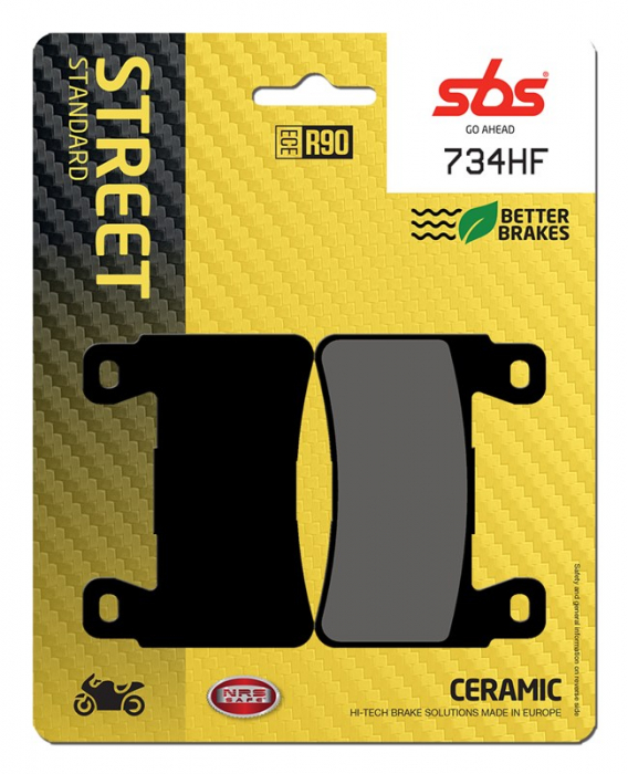 SBS - placute frana 734HF - Street [Ceramic] [1]