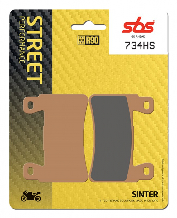 SBS - placute frana 734HS - Street [Sinter] [1]