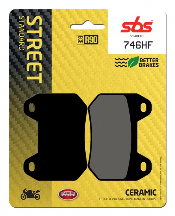 SBS - placute frana 746HF - Street [Ceramic] [1]