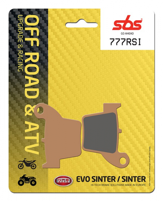SBS - placute frana 777RSI - Offroad & ATV [Evo Sinter / Sinter] [1]