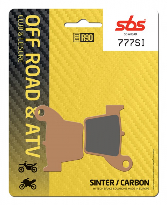 SBS - placute frana 777SI - Offroad & ATV [Sinter / Carbon] [1]