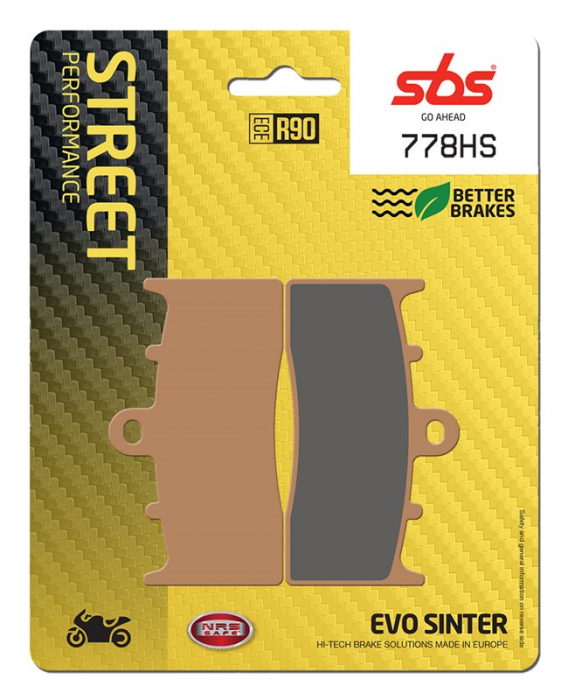 SBS - placute frana 778HS - Street [Sinter] [1]