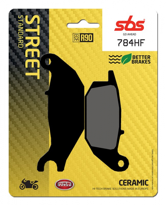 SBS - placute frana 784HF - Street [Ceramic] [1]