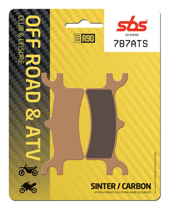 SBS - placute frana 787ATS - Offroad & ATV [Sinter / Carbon] [1]