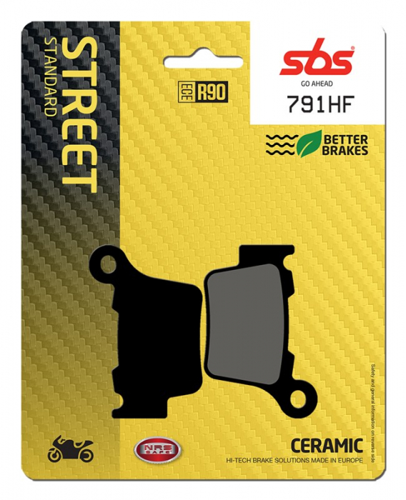 SBS - placute frana 791HF - Street [Ceramic] [1]