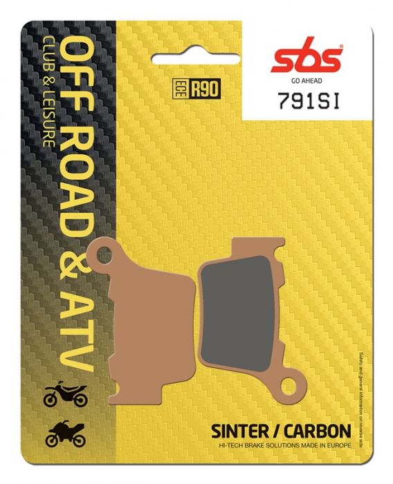 SBS - placute frana 791SI - Offroad & ATV [Sinter / Carbon] [1]