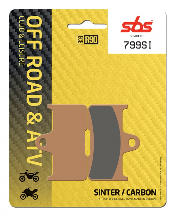 SBS - placute frana 799SI - Offroad & ATV [Sinter / Carbon] [1]