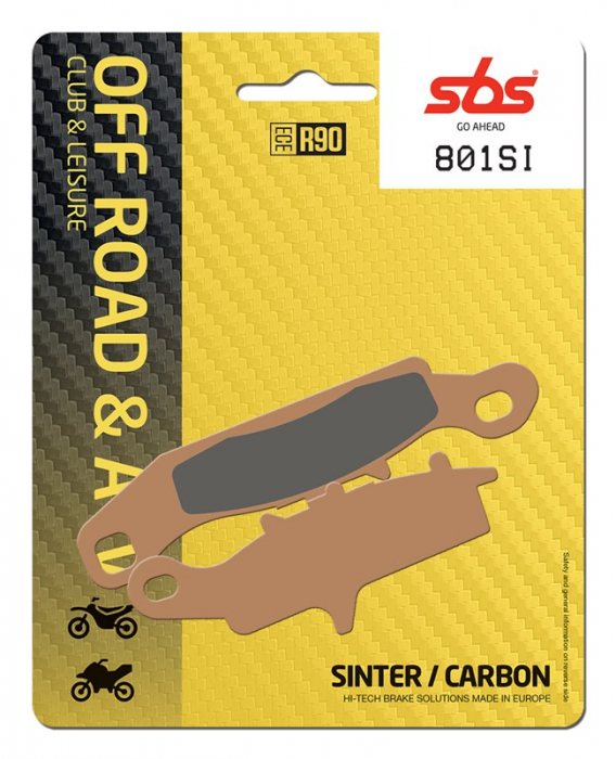 SBS - placute frana 801SI - Offroad & ATV [Sinter / Carbon] [1]
