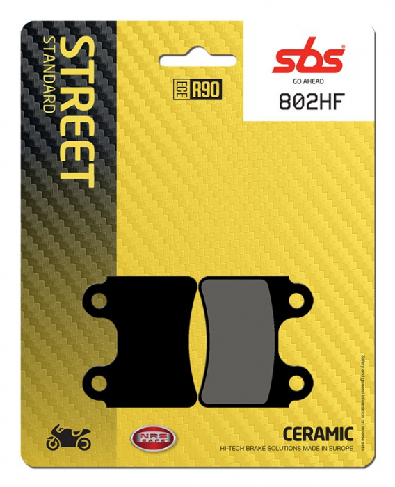 SBS - placute frana 802HF - Street [Ceramic] [1]