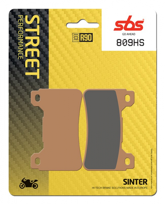 SBS - placute frana 809HS - Street [Sinter] [1]