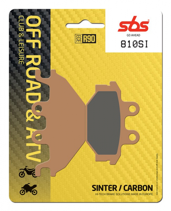 SBS - placute frana 810SI - Offroad & ATV [Sinter / Carbon] [1]