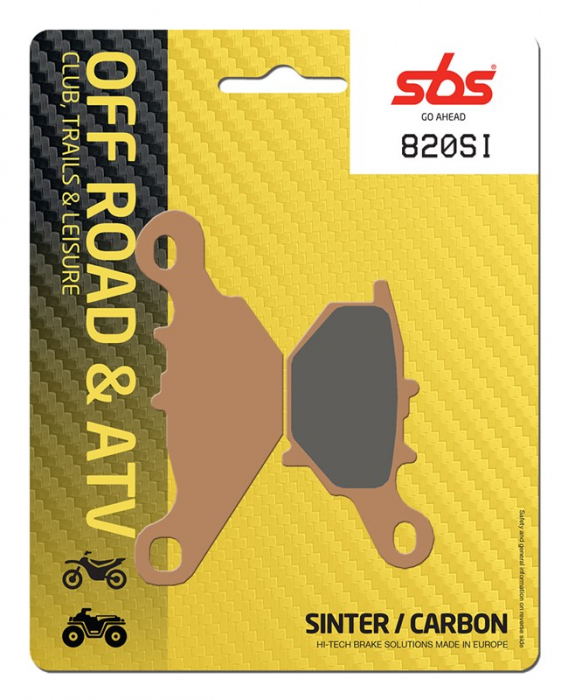 SBS - placute frana 820SI - Offroad & ATV [Sinter / Carbon] [1]