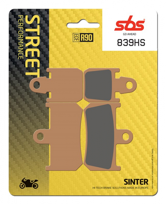 SBS - placute frana 839HS - Street [Sinter] [1]