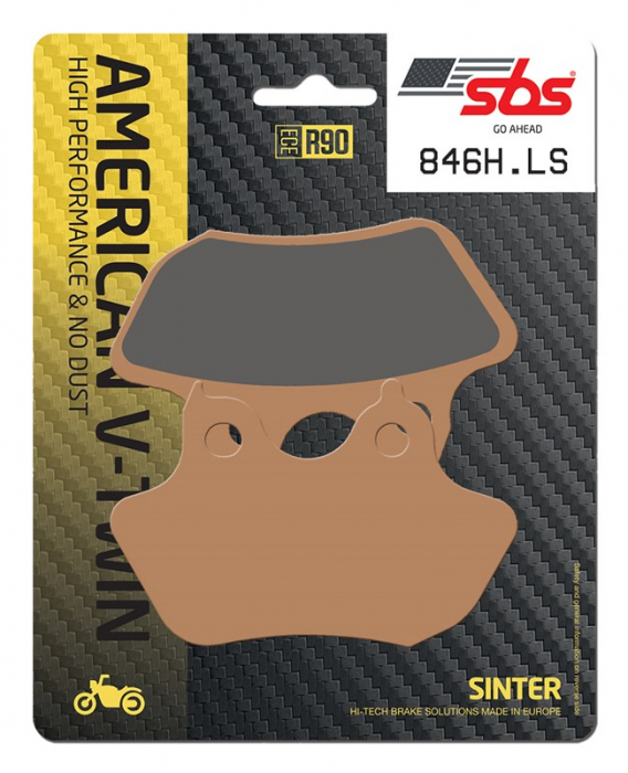 SBS - placute frana 846H.LS - American V-Twin [Sinter] [1]
